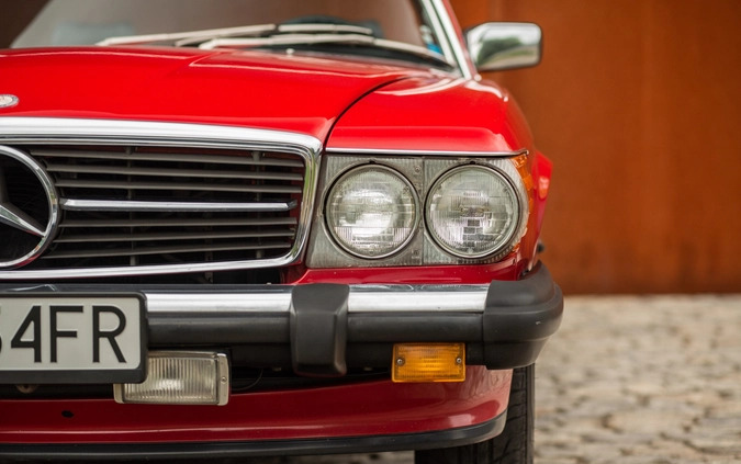 Mercedes-Benz SL cena 99000 przebieg: 270000, rok produkcji 1987 z Warszawa małe 596